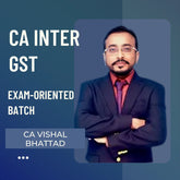 CA Inter GST | Exam-Oriented Batch by CA Vishal Bhattad | For Jan 26 Exams
